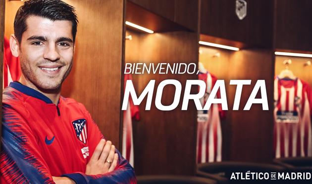 Альваро Мората, фото ФК Атлетико