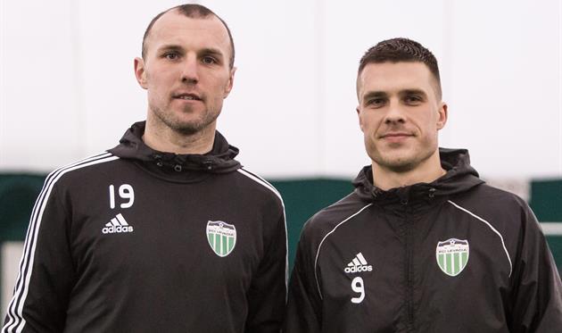 ЕВГЕНИЙ БУДНИК (СПРАВА), ФОТО ФКИ ЛЕВАДИЯ 