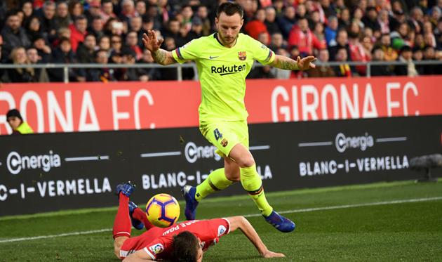 ИВАН РАКИТИЧ В МАТЧЕ ПРОТИВ ЖИРОНЫ, GETTY IMAGES