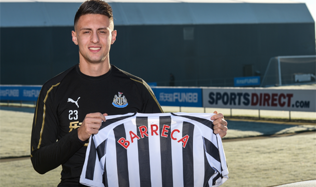 АНТОНИО БАРРЕКА, NEWCASTLE UNITED FC