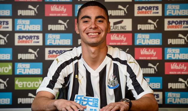 МИГЕЛЬ АЛЬМИРОН, NEWCASTLE UNITED FC