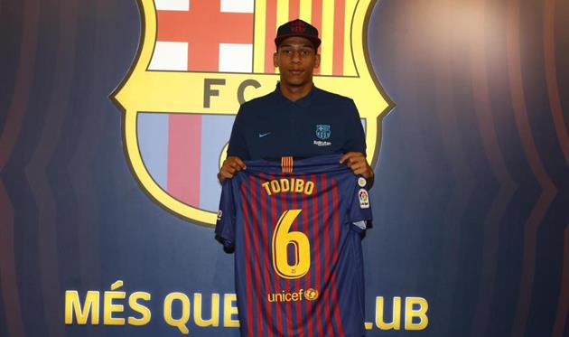 ЖАН-КЛЕР ТОДИБО, PHOTO: FC BARCELONA
