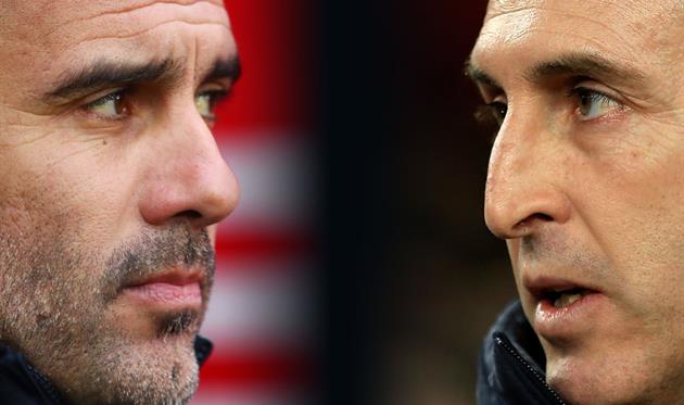 Гвардиола vs Эмери, Getty Images