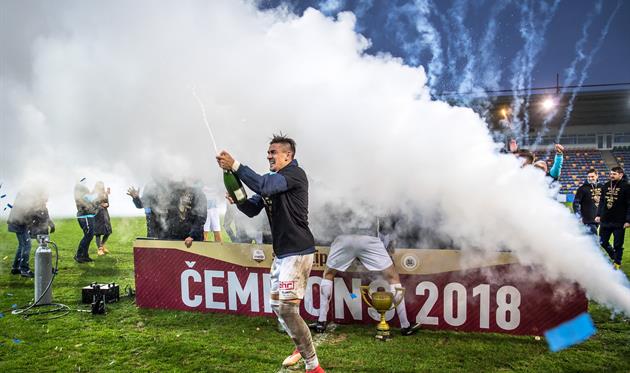 Владимир Баенко помог ФК Рига сделать золотой дубль, фото ФК Рига