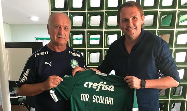 Луис Фелипе Сколари и Владимир Лапицкий, фото ФК Рух