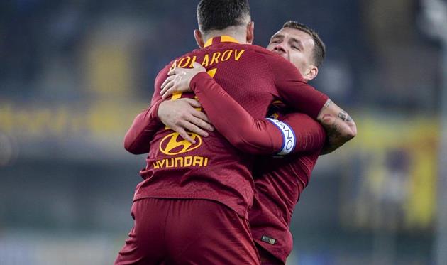 Рома на выезде разгромила Кьево