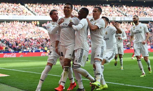 радость игроков реала, getty images