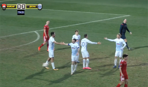 Десна на сборах разгромила Кайсар