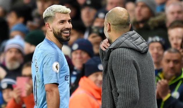 Агуэро и Гвардиола, getty images
