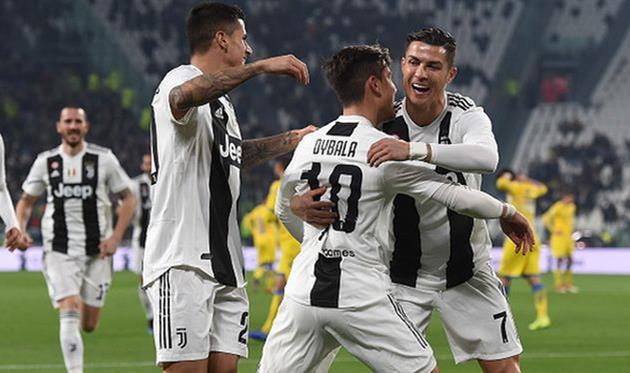 ювентус разгромил фрозиноне, getty images