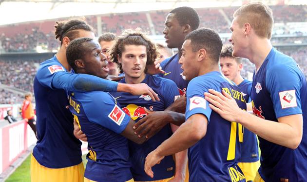 игроки РБ Лейпцига, twitter.com/DieRotenBullen