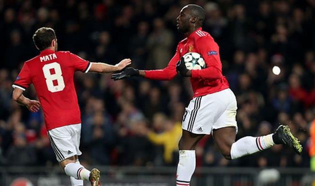 хуан мата и ромелу лукаку, getty images