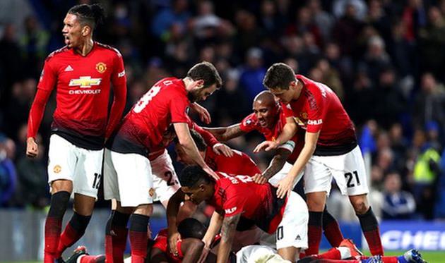 манчестер юнайтед оказался сильнее челси, getty images