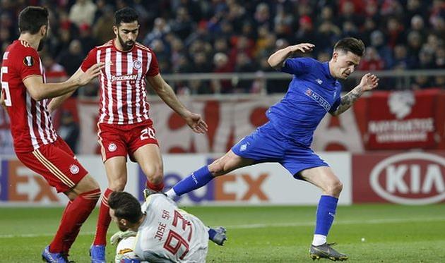 динамо - олимпиакос, getty images