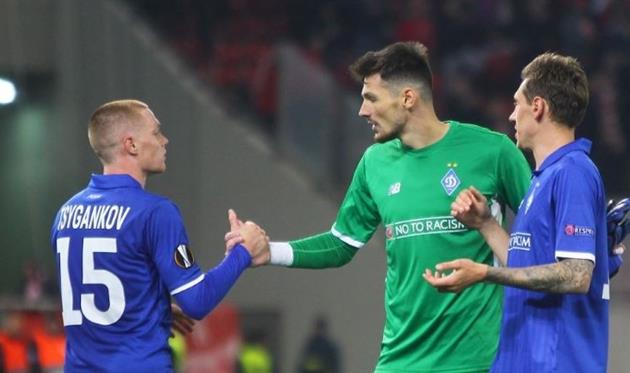 Бойко — лучший игрок Динамо в матче против Олимпиакоса