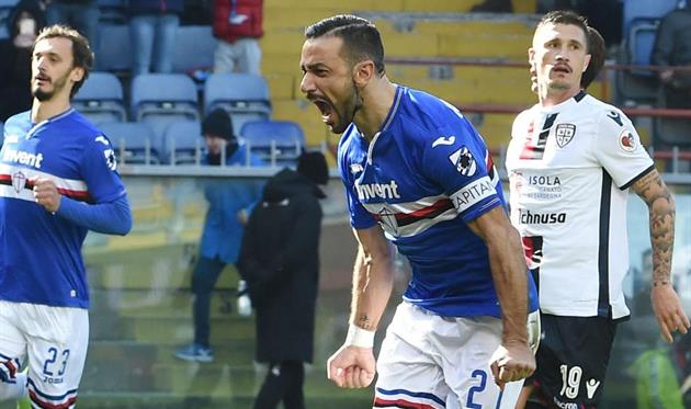 Квальярелла забил единственный гол в матче, Getty Images