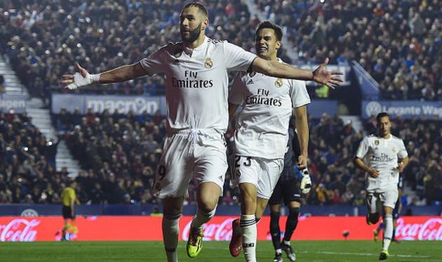 бензема забил очередной гол, getty images