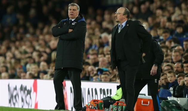 Сэм Аллардайс и Рафаэль Бенитес, Getty Images