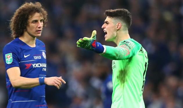 Давид Луиз не на стороне Кепы, getty images