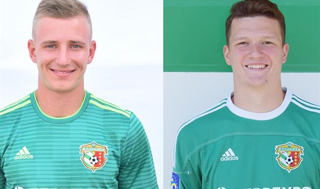 Владимир Одарюк (слева) и Мирослав Мазур (справа), фото ФК Ворскла Полтава