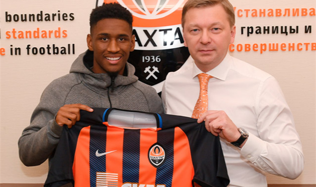 Тете и Сергей Палкин, фото ФК Шахтер Донецк