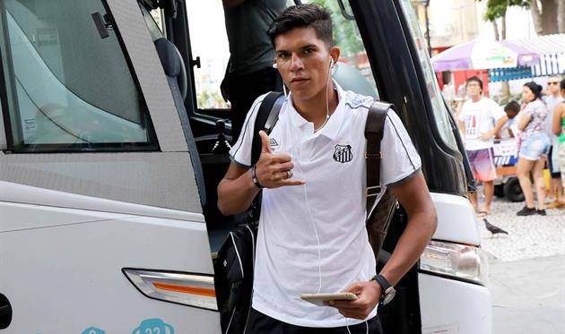 Матеус Гедес, фото ФК Сантос