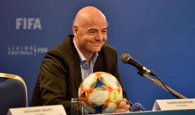 Президент ФИФА Джанни Инфантино, Getty Images