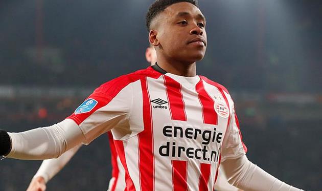 Стивен Бергвейн, photo PSV Eindhoven