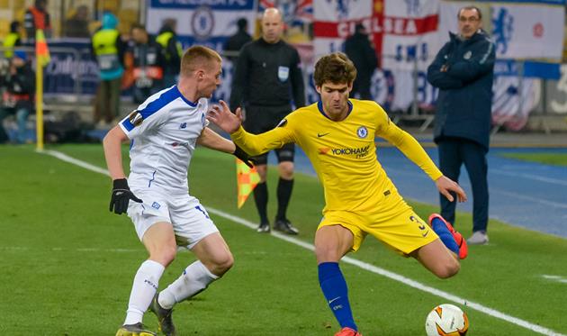 Виктор Цыганков и Маркос Алонсо, фото - олег батрак