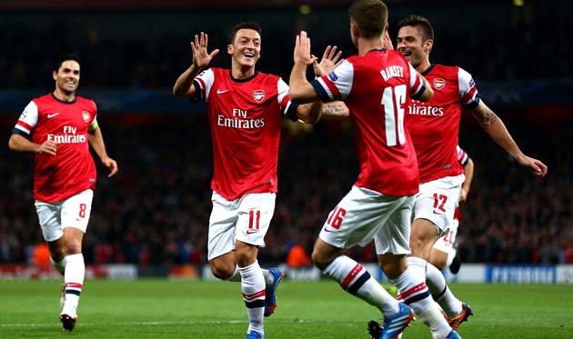 Арсенал первый матч с Наполи проведет дома, а не на выезде