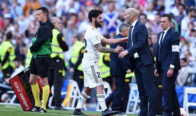 Иско и Зинедин Зидан, Getty Images