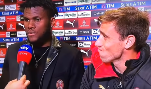 Франк Кессье и Лукас Билья, фото Sky Sport Italia