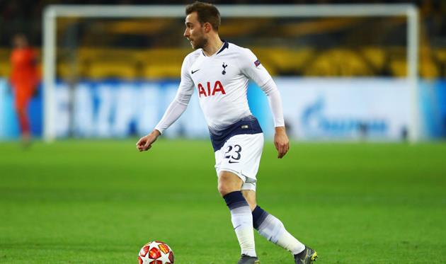 Кристиан Эриксен, getty images