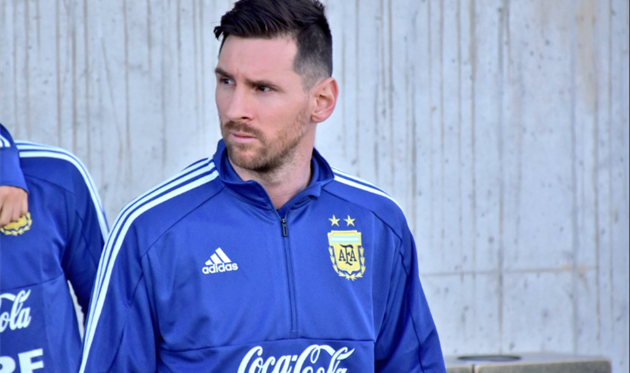 Лионель Месси, фото twitter.com/Argentina
