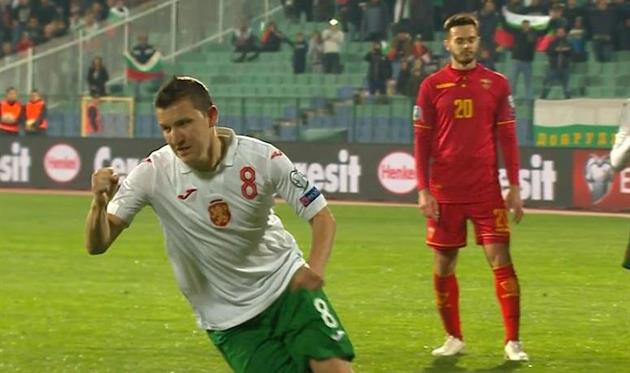 Болгария вырвала ничью в домашнем матче с Черногорией