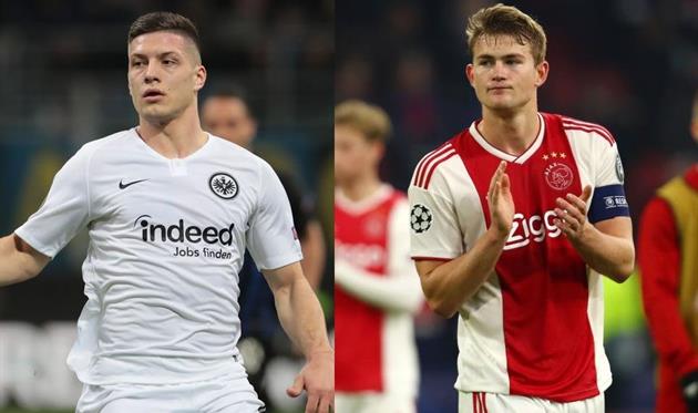 Лука Йович (слева) и Матейс Де Лигт (справа)