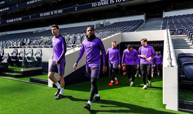 игроки Тоттенхэма, twitter.com/SpursOfficial