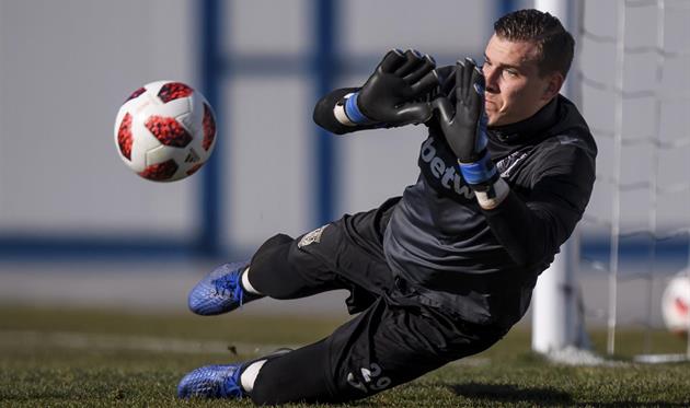 Андрей Лунин, фото ФК Леганес