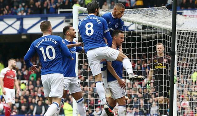 эвертон обыграл арсенал, getty images