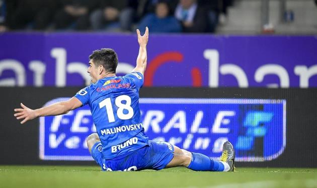 Руслан Малиновский, photo KRC Genk