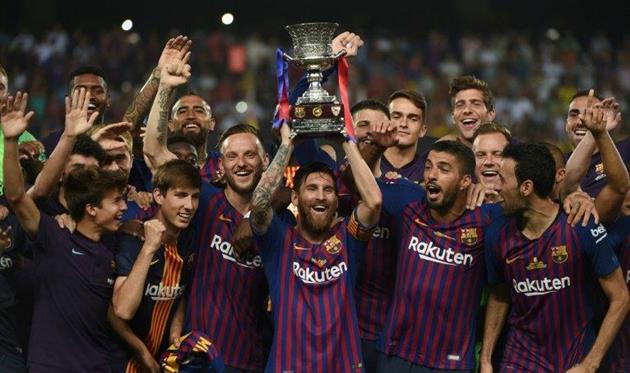 Барселона является действующим обладателем Суперкубка Испании, FC Barcelona