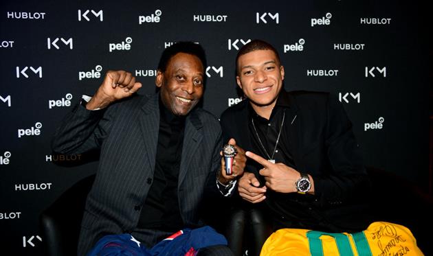 Пеле и Мбаппе, getty images