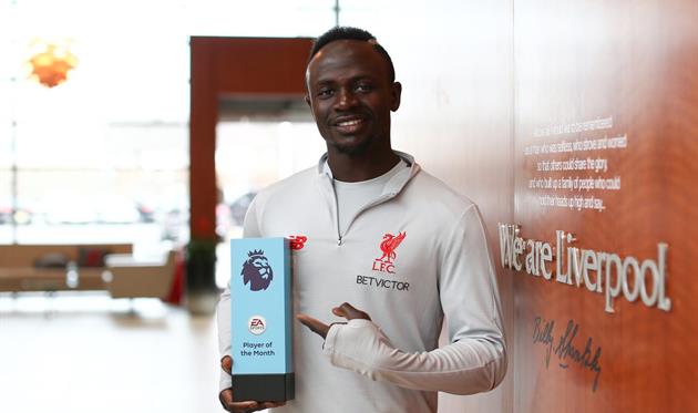 Мане — лучший игрок АПЛ в марте