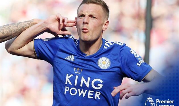 Варди забил 7-й гол после прихода Роджерса, больше любого в АПЛ за этот период