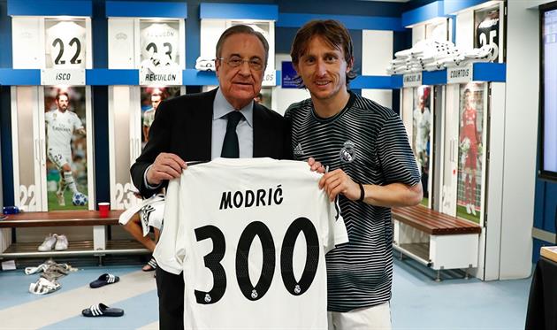 Лука Модрич (справа), twitter.com/realmadrid 