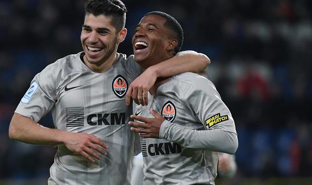 Манор Соломон и Маркос Антонио, фото ФК Шахтер