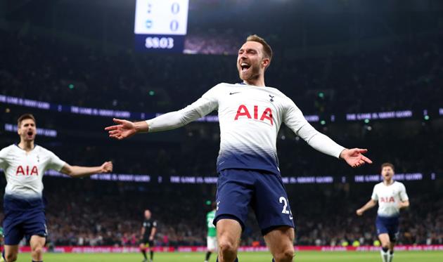 Кристиан Эриксен, getty images