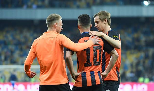 Сергей Болбат, Жуниор Мораес и Богдан Бутко, фото фк Шахтер