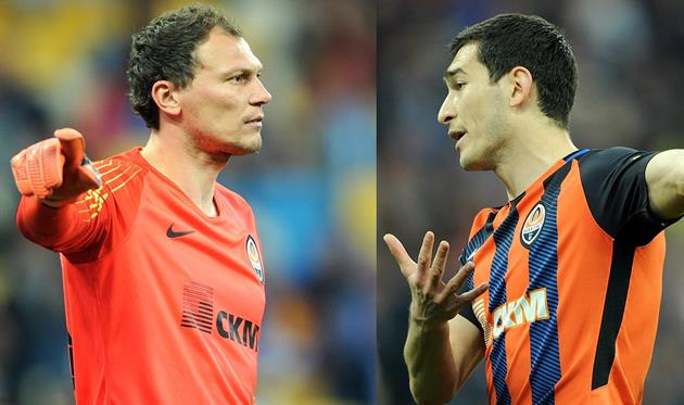 Коллаж из фото ФК Шахтер Донецк