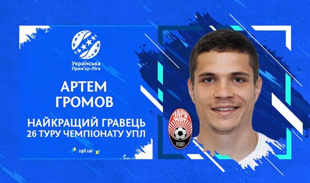 Артем Громов, фото: УПЛ